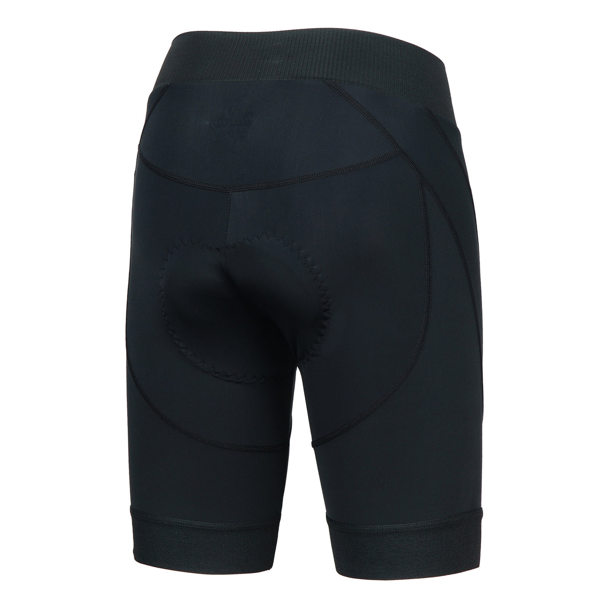 Women's Black Gel Padded Cycle Pants
